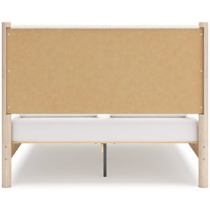 Cadmori Full Upholstered Panel Bed