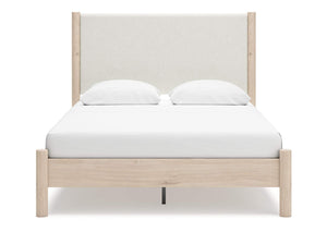 Cadmori Queen Upholstered Panel Bed