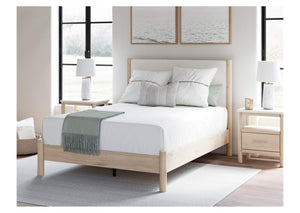 Cadmori Queen Upholstered Panel Bed