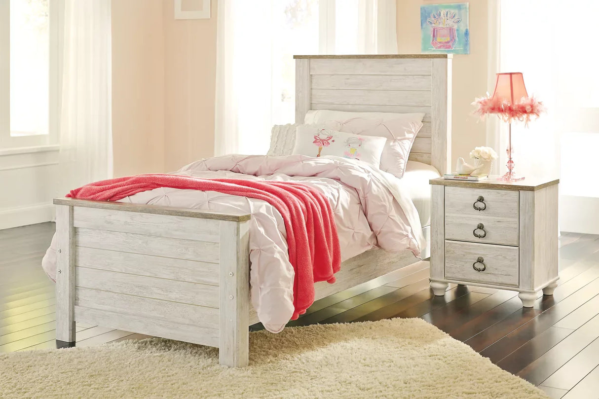 Willowton Twin Panel  Kids Bed