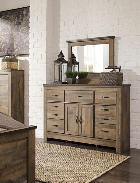 Trinell B446-Dresser and Mirror