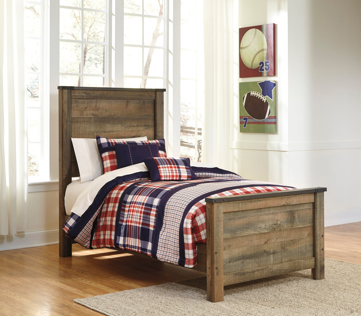 Trinell Twin Panel Bed