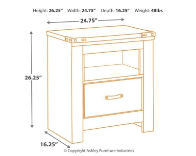 Trinell Nightstand