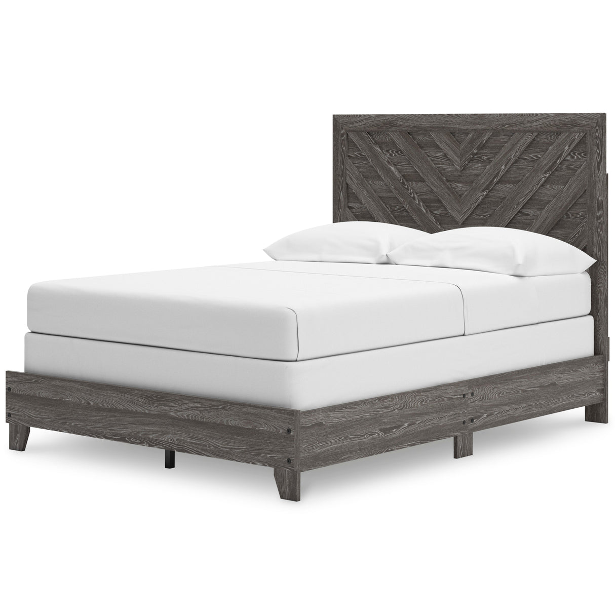 Sylveri Full Chevron Panel Bed