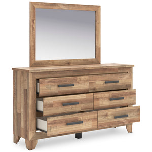 Finaria Six Drawer Dresser