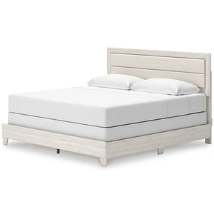 Laigmeyer King Upholstered Bedroom with Free Mattress