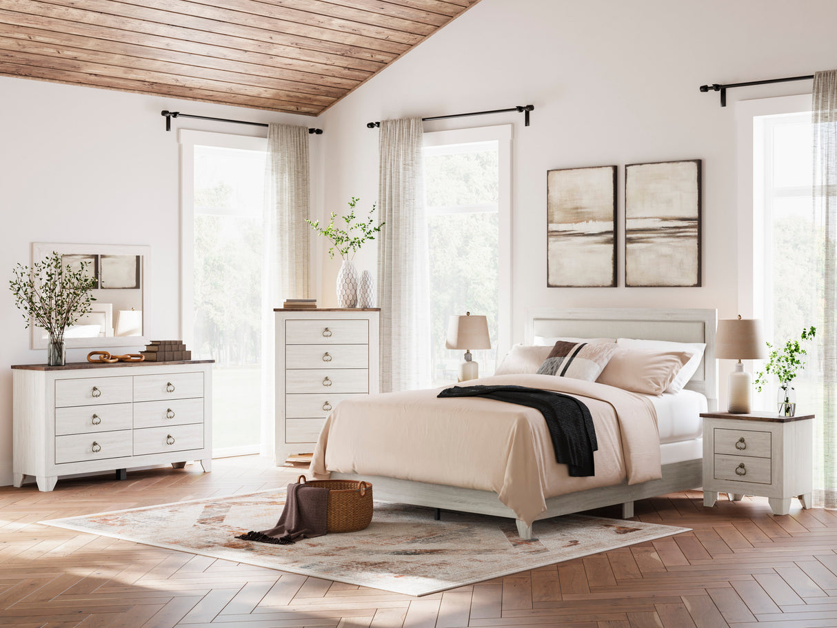 Laigmeyer Twin Upholstered Bedroom