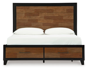 Kraeburn King Panel Storage Bed