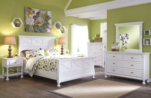 Queen Panel Bed