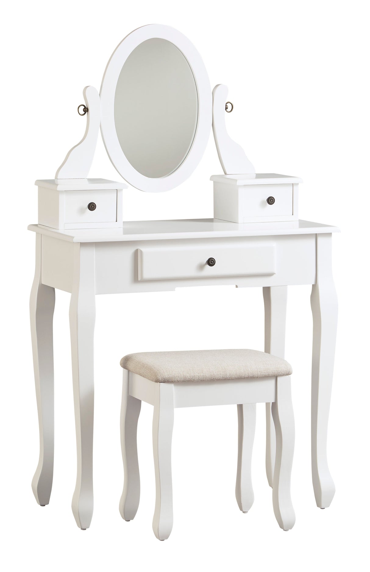 Kaslyn Full Day Bed Vanity/Mirror/Stool