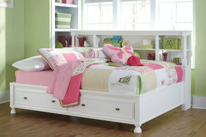 Kaslyn Full Day Bed Vanity/Mirror/Stool