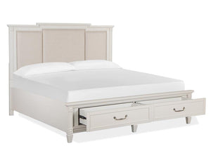 King Storage Bed