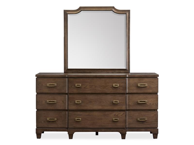 Wood Drawer Dresser