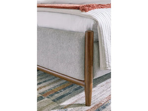 Lyncott Queen Upholstered Panel Bed