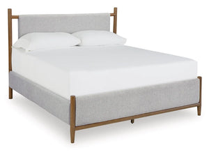 Lyncott Queen Upholstered Panel Bed