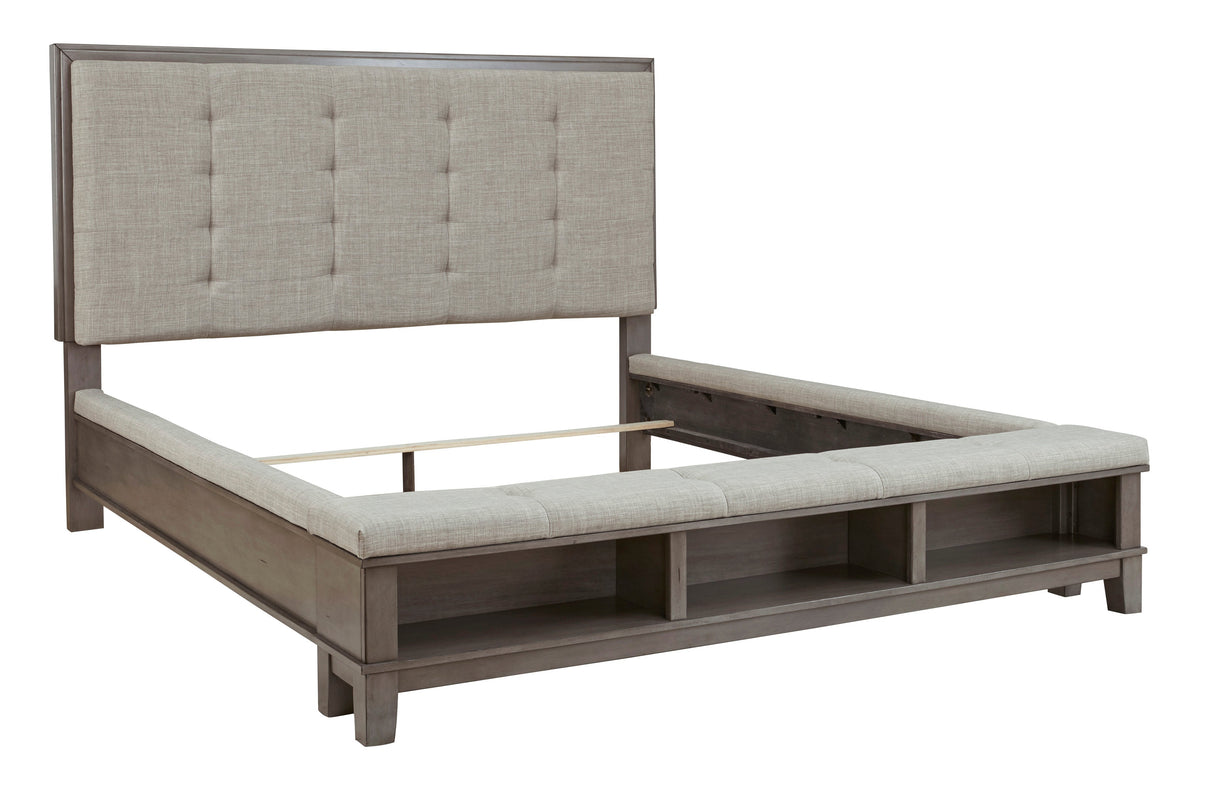 Hallanden King Bed w Storage