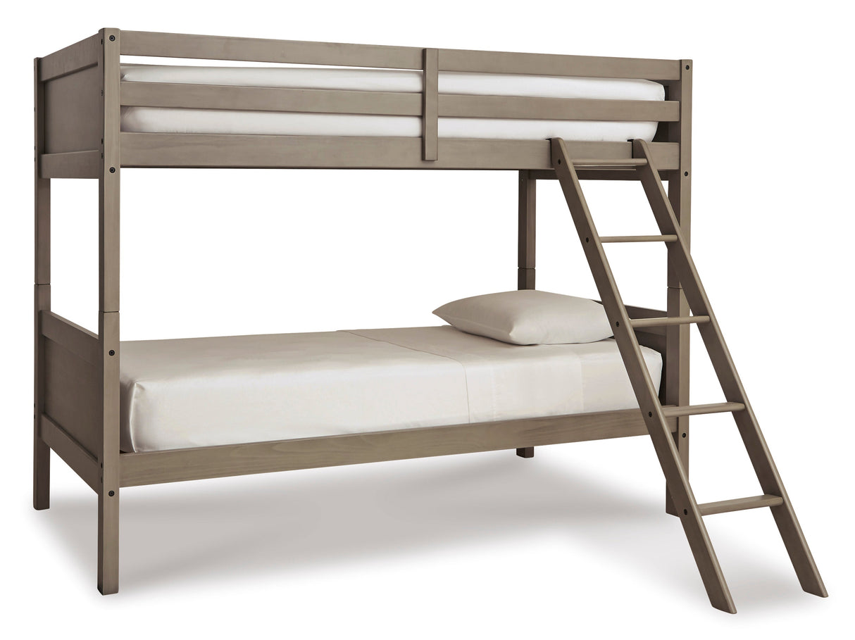 Twin/Twin Bunk Bed w/Ladder