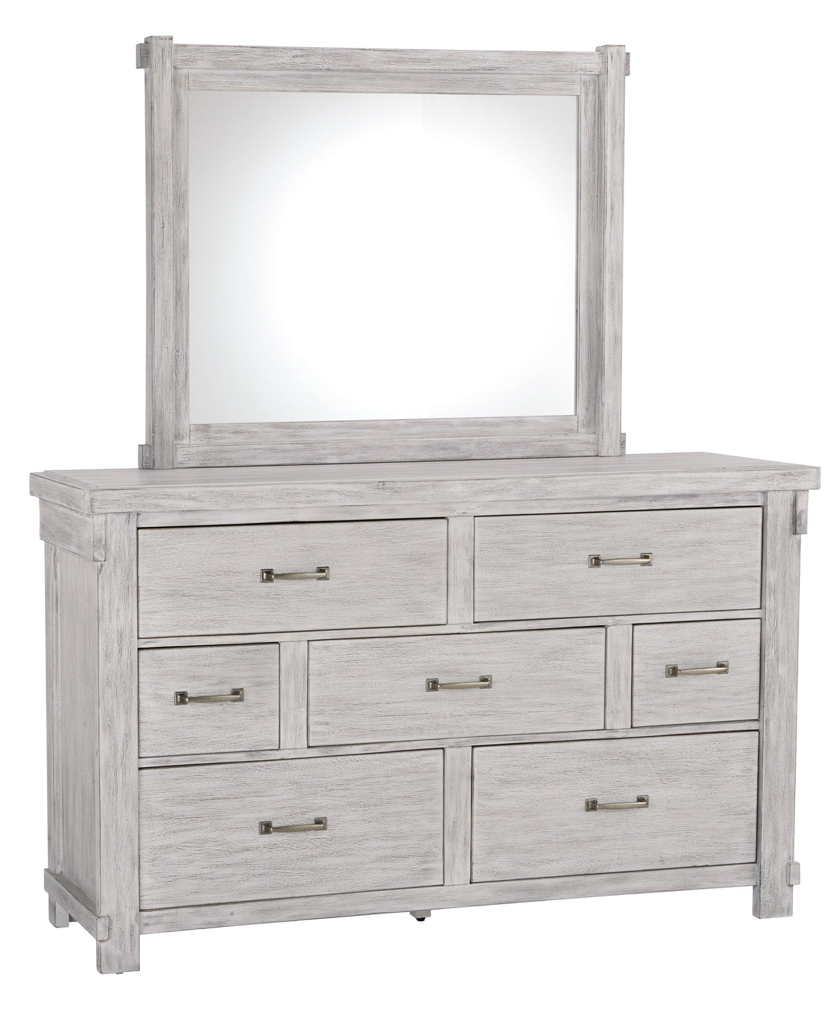 Brashland 7 Drawer Dresser and Mirror