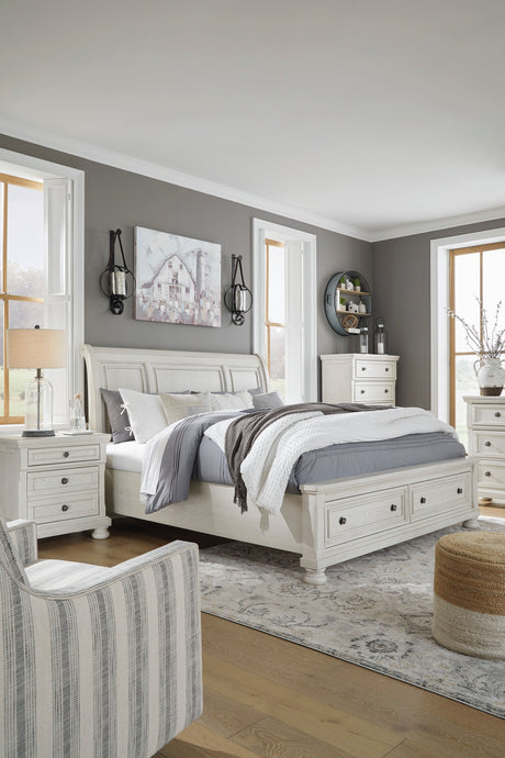 Robbinsdale King Sleigh Bedroom Set