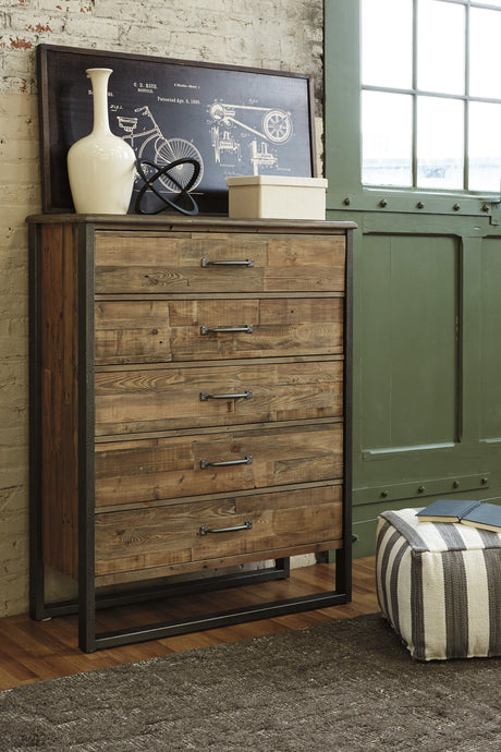 Sommerford Five Drawer Chest