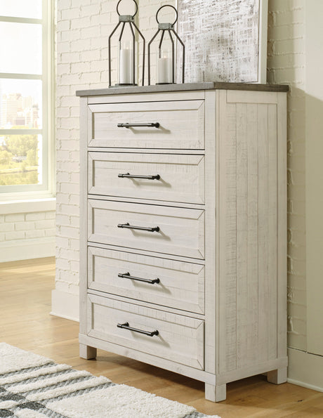 Brewgan Five Drawer Chest