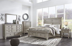 Harrastone King Panel Bedroom