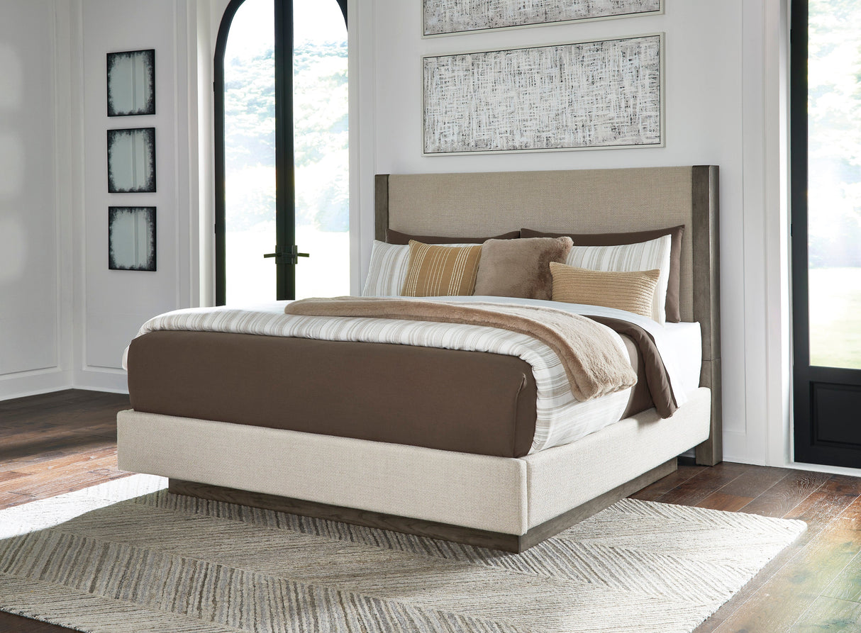 Anibecca King Upholstered Bed