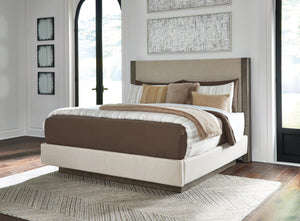 Anibecca King Upholstered Bed