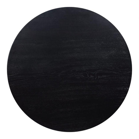 Godenza Dining Table Round Black Ash