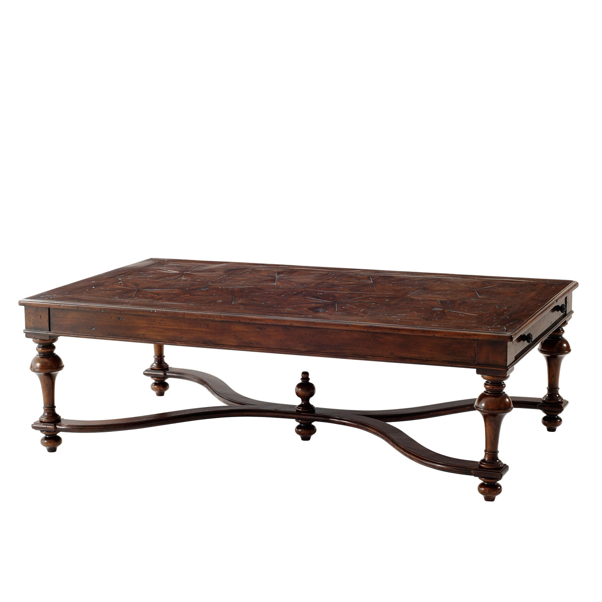 Castle Bromwich - The Rustic Parquetry Cocktail Table