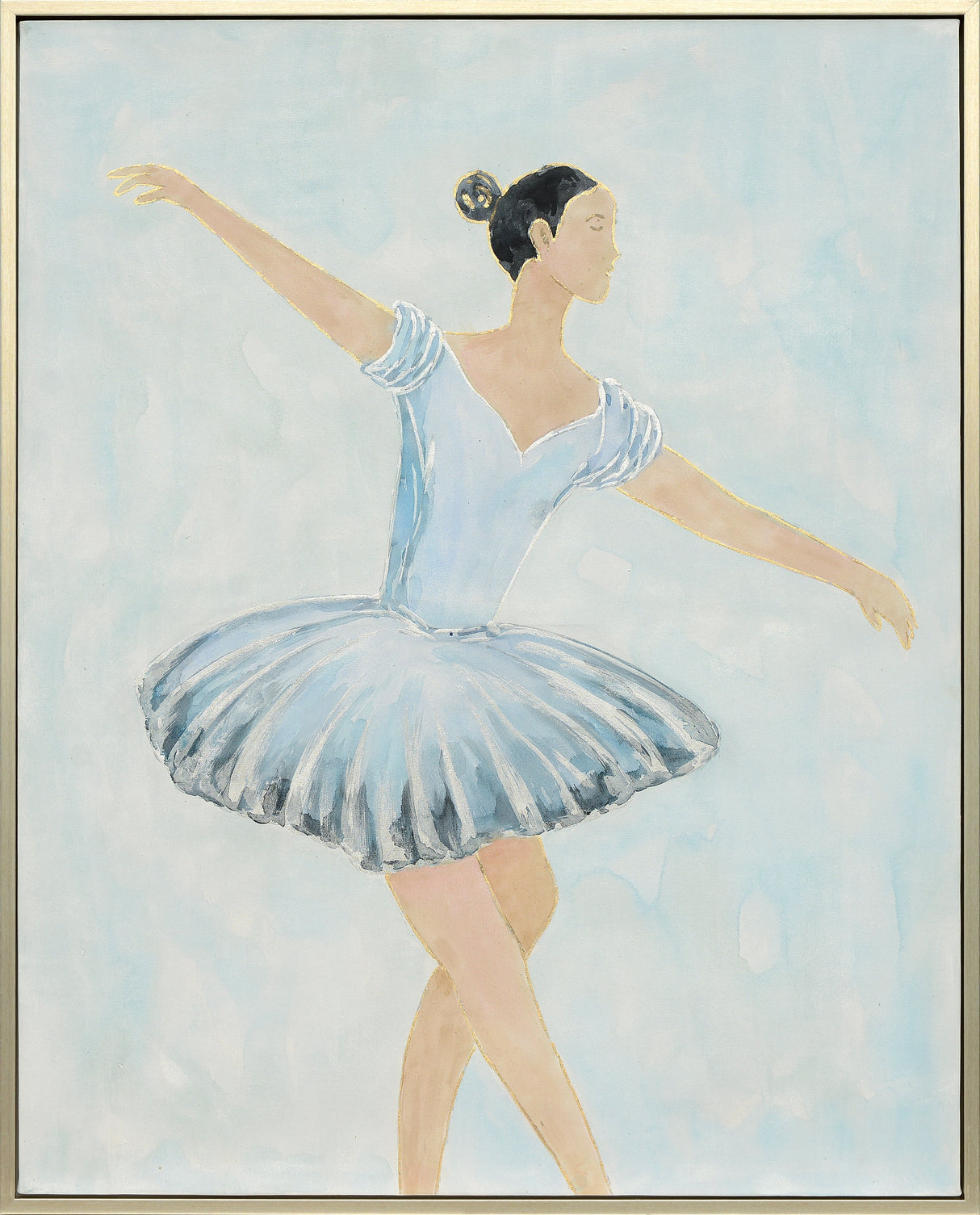 Seeta Ballerina Wall Painting