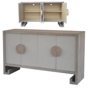 Melbourne Beige Linen Sideboard