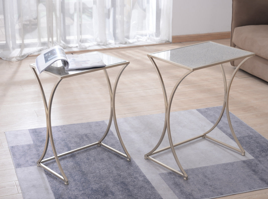 Angular Nesting Table Set of 2