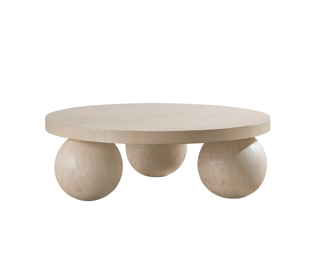 CRV Round offwhite COFFEE TABLE