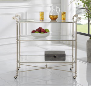 Henzler Gold Bar Cart - 45x106 CM