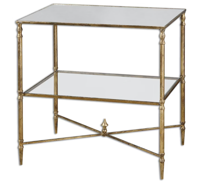 Henzler 65 W x 66 H x 45 D Rectangle End Table