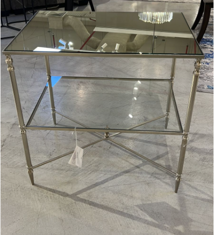 Henzler Square Lamp Table - 86x137 CM