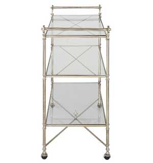 Henzler Gold Bar Cart - 45x106 CM