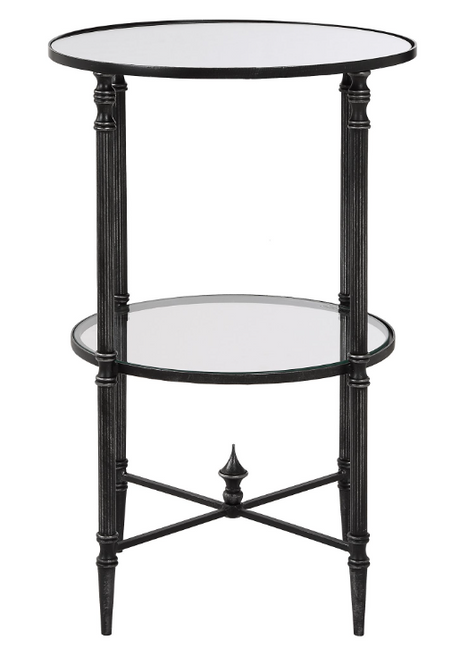 Henzler Small Oval Accent Table - 40x40 Cm