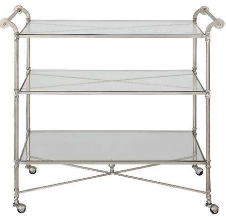 Henzler Gold Bar Cart - 45x106 CM