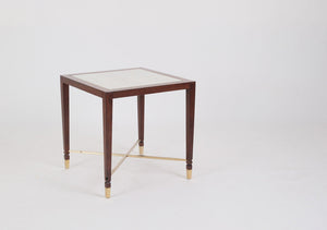 Diwan Silver Side Table