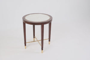 Diwan Silver Side Table