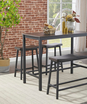 Playden Counter Height Dining Table and Bar Stools (Set of 4)