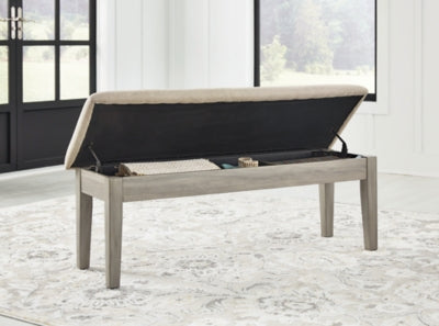 D291-00 Upholstered Storage Bench