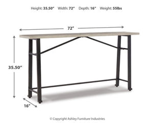 Karisslyn Long Counter Table