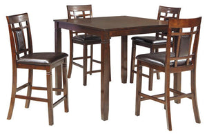 Bennox Counter Height Dining Table and Bar Stools (Set of 5)