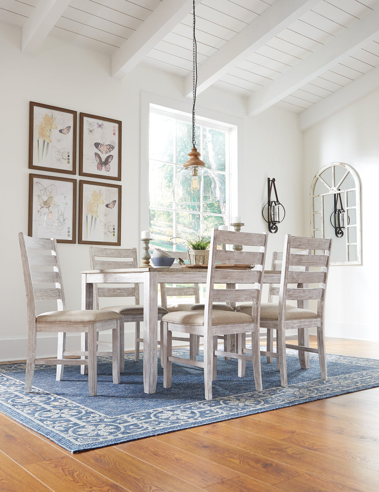 Skempton Dining Table and Chairs (Set of 7)