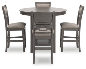 Wrenning Counter Height Dining Table and 4 Barstools (Set of 5)