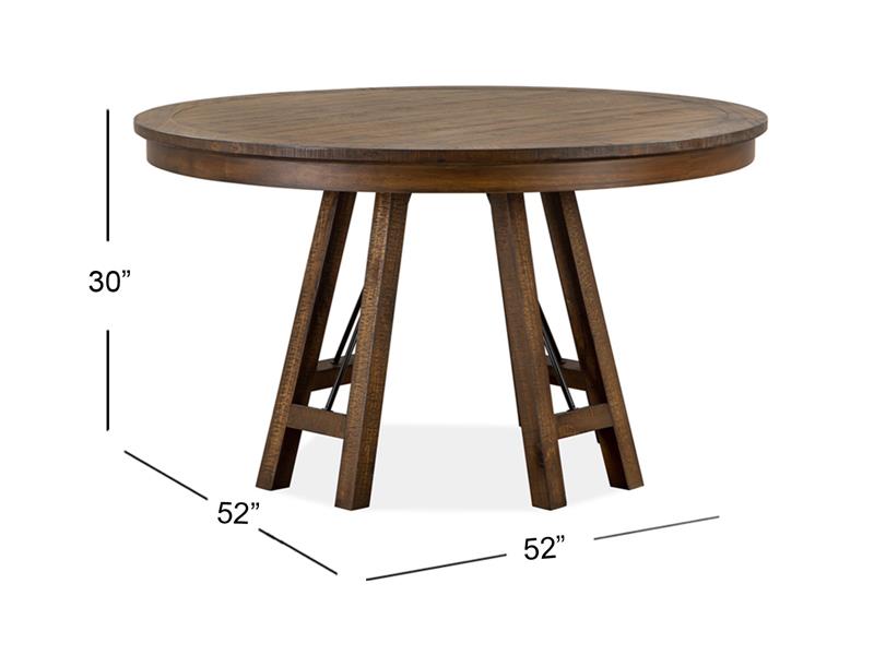 52" Round Dining Table