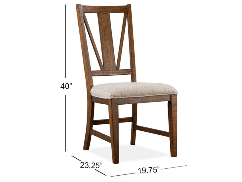 Dining Side Chair w/Upholstered Seat